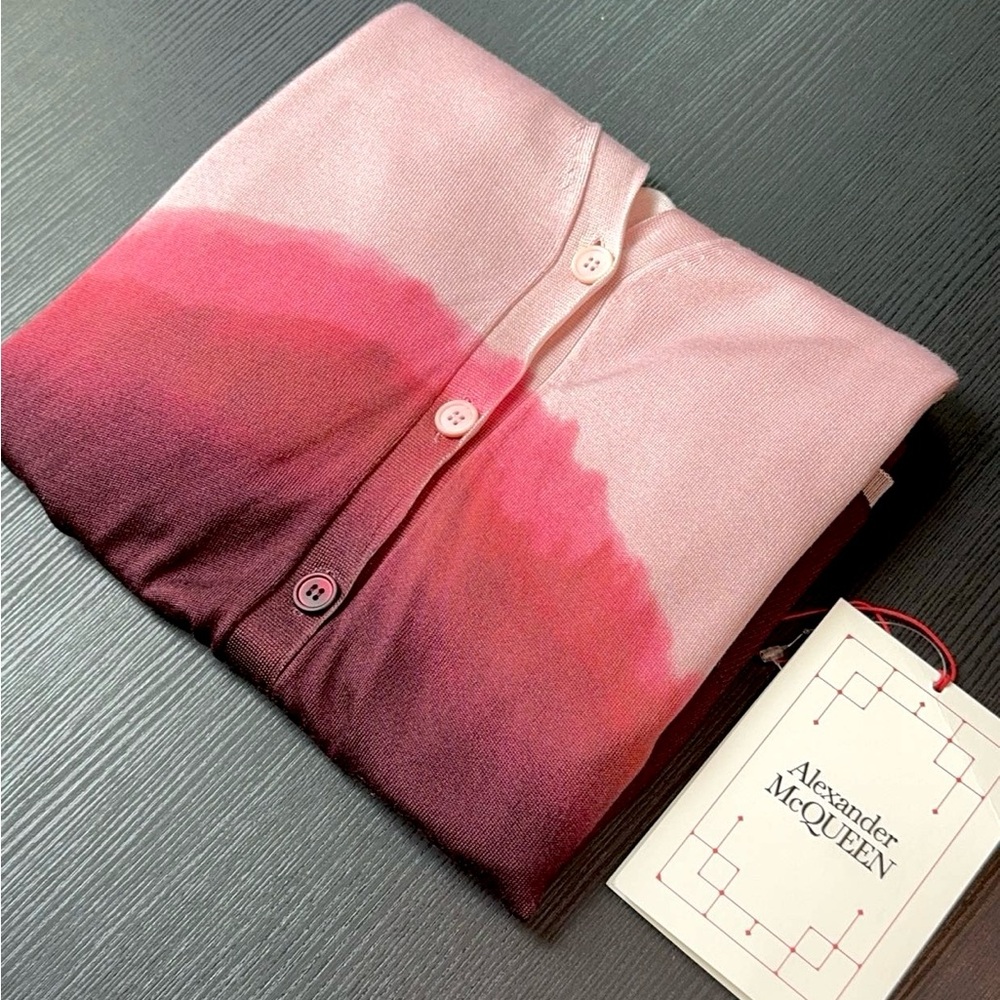 ALEXANDER MCQUEEN | DIP-DYED CARDIGAN NWT - Women’s XL